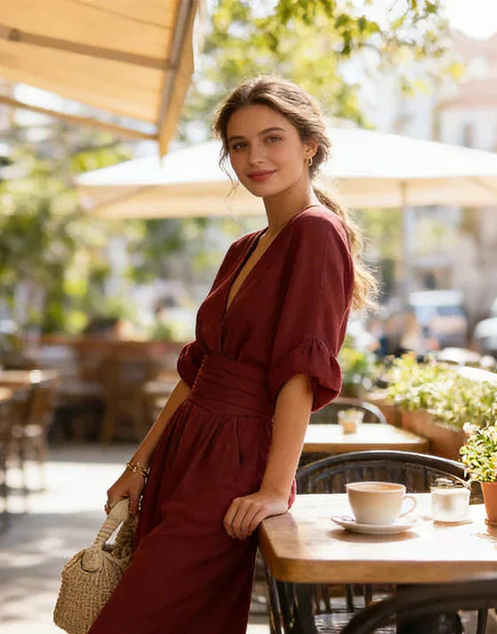 Élise I Elegant, Flowing Jumpsuit